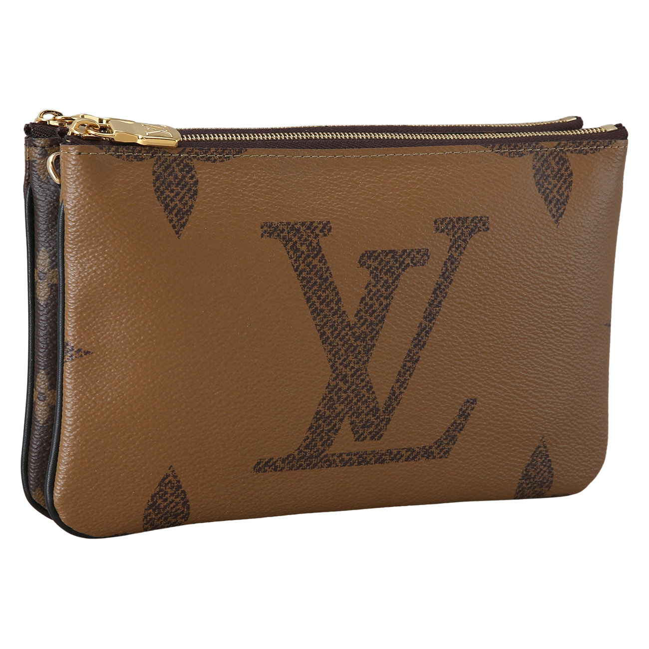 LOUIS VUITTON(USED)루이비통 모노그램 더블 집 포쉐트
